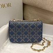 Dior Lucky Addict blue shoulder bag - 2