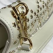 Dior Lucky Addict white shoulder bag - 3