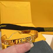 Fendi bracelet gold - 4