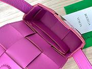 Bottega Veneta Mini Cassette Pink Leather Bag - 5