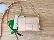 Bottega Veneta Mini Cassette Cream Leather Bag  - 5