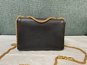 Valentino Garavani One Stud Mini Black Leather Bag - 2