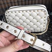 Valentino Garavani One Stud White Box Bag - 4