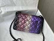 Chanel classic multicolor CF flap bag 20cm - 4