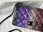 Chanel classic multicolor CF flap bag 20cm - 3