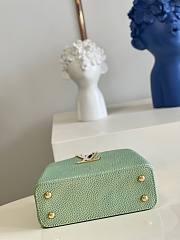 Louis Vuitton Capucines Mini Taurillon Green Bag - 4