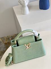 Louis Vuitton Capucines BB Taurillon Green Bag - 3