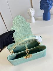 Louis Vuitton Capucines BB Taurillon Green Bag - 4