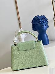 Louis Vuitton Capucines BB Taurillon Green Bag - 6