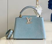 Louis Vuitton Capucines BB Taurillon Blue Bag - 1