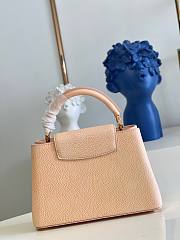 Louis Vuitton Capucines BB Taurillon Orange Bag - 2