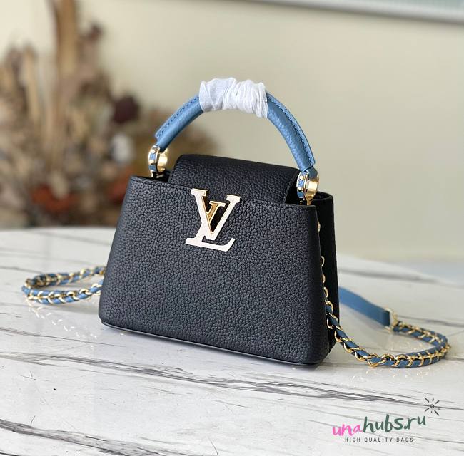 Louis Vuitton Capucines Mini Black 2022 Bag - 1