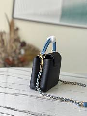 Louis Vuitton Capucines Mini Black 2022 Bag - 4