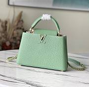 Louis Vuitton Capucines BB Green 2022 Bag - 1