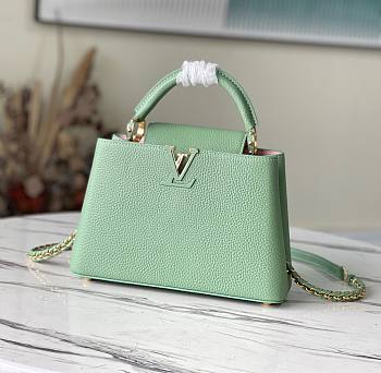 Louis Vuitton Capucines BB Green 2022 Bag