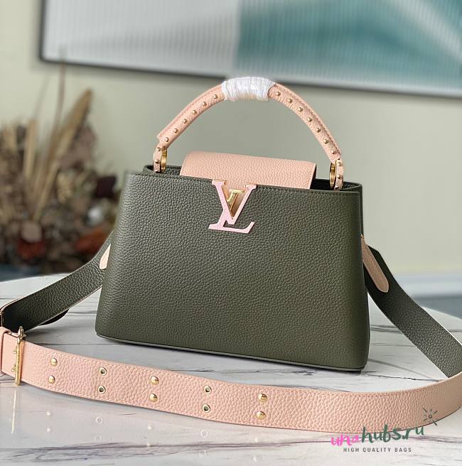 Louis Vuitton Capucines PM Green Bag - 1