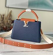 Louis Vuitton Capucines PM Blue Bag - 1