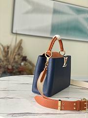 Louis Vuitton Capucines PM Blue Bag - 6