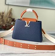 Louis Vuitton Capucines BB Blue Bag - 1