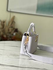 Louis Vuitton Capucines Mini White Bag - 2