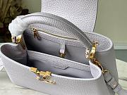 Louis Vuitton Capucines PM White Bag - 2