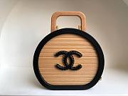 Chanel beech wood vanity small bag  - 1