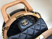 Chanel beech wood vanity small bag  - 2