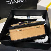 Chanel Beech Wooden Case Box Bag - 5