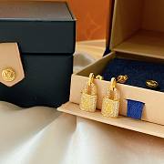 Louis Vuitton lock earings - 5