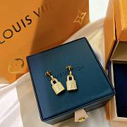 Louis Vuitton lock earings - 4