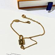 Louis Vuitton lock bracelet - 5