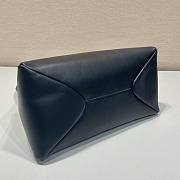 Prada small top-handle black nappa leather bag - 5