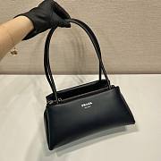 Prada small top-handle black nappa leather bag - 4