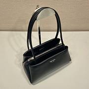 Prada small top-handle black nappa leather bag - 3