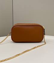 Fendi Easy 2 Baguette Brown Leather Bag - 5