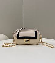 Fendi Easy 2 Baguette White Leather Bag - 1