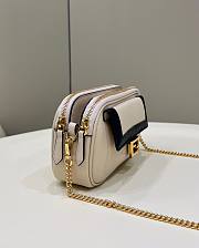 Fendi Easy 2 Baguette White Leather Bag - 2