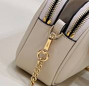 Fendi Easy 2 Baguette White Leather Bag - 3