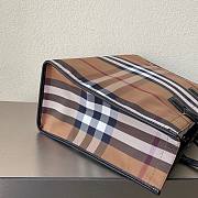 BURBERRY Denny checked tote bag - 4