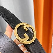 Gucci GG velvet belt 3cm - 4