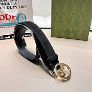 Gucci GG velvet belt 3cm - 5