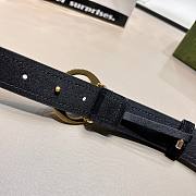 Gucci GG velvet belt 3cm - 3