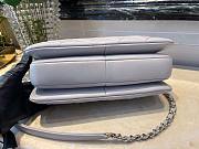 Chanel Trendy Gray CC Flap Top Handle Bag - 3