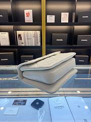 Chanel New Trendy White CC Flap Top Handle Bag - 3