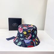Prada flower bucket hat - 5