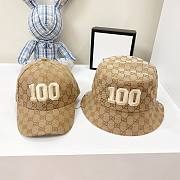 Gucci monogram hat & bucket  - 1