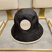 Gucci black round hat 02 - 5