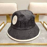 Gucci black round hat 02 - 4