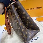 Louis Vuitton Flower Tote Shoulder Brown Bag M43550 - 6