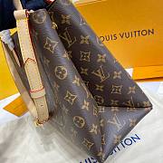 Louis Vuitton Flower Tote Shoulder Cream Bag M43550 - 3